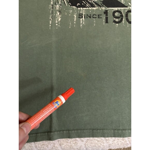 Vintage Harley Davidson Museum 2008 Graphic 2 Sided Green Tee Men’s Size L - Picture 4 of 16